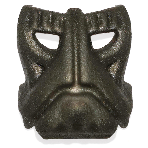 Lego Large Figure Mask Krana Vu / Pearl Dark Gray