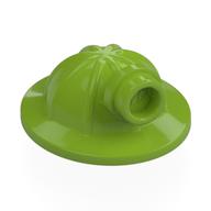 Lego Helmet Mining with Head Lamp / Lime