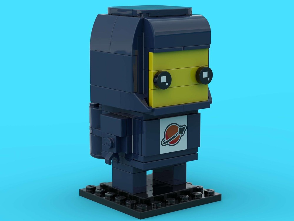 Lego Spaceman - Dark Blue Edition