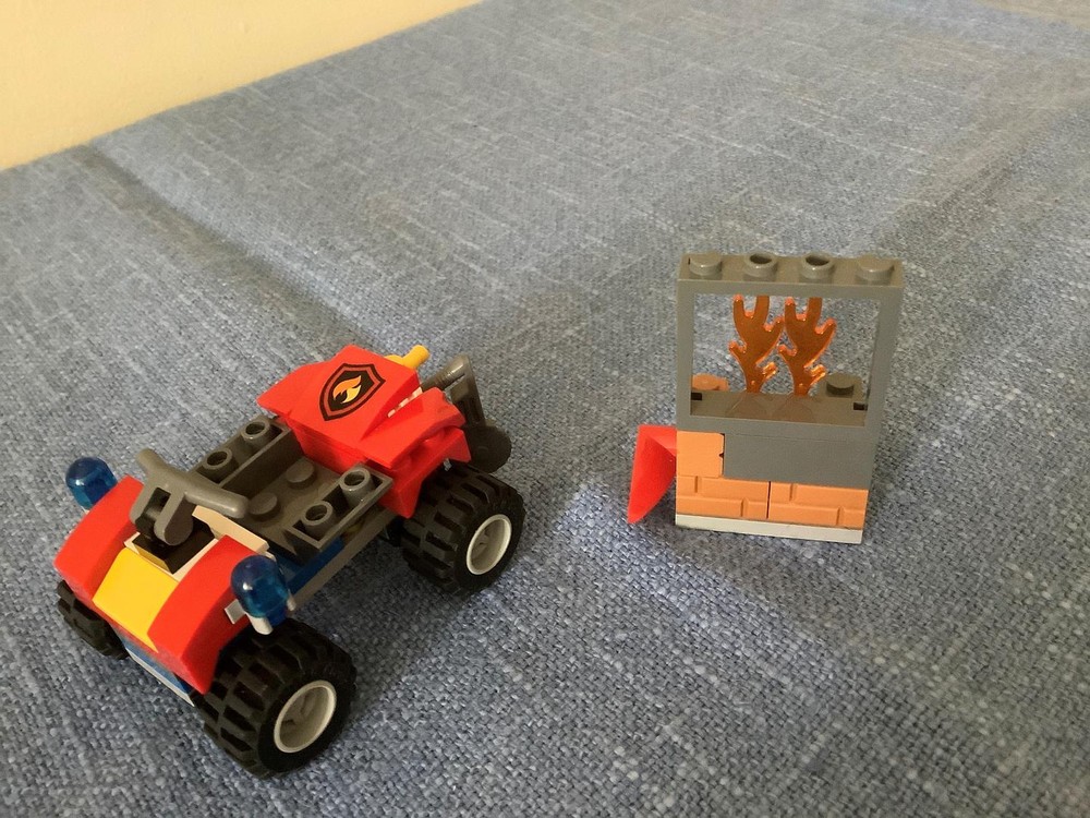 Lego Fire Quad bike 2