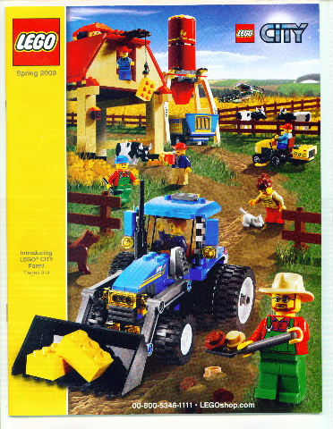Lego 2009 Shop at Home - Spring UK (Farm cover)