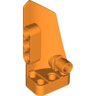 Lego Technic Panel Fairing # 3 Small Smooth Long, Side A / Orange