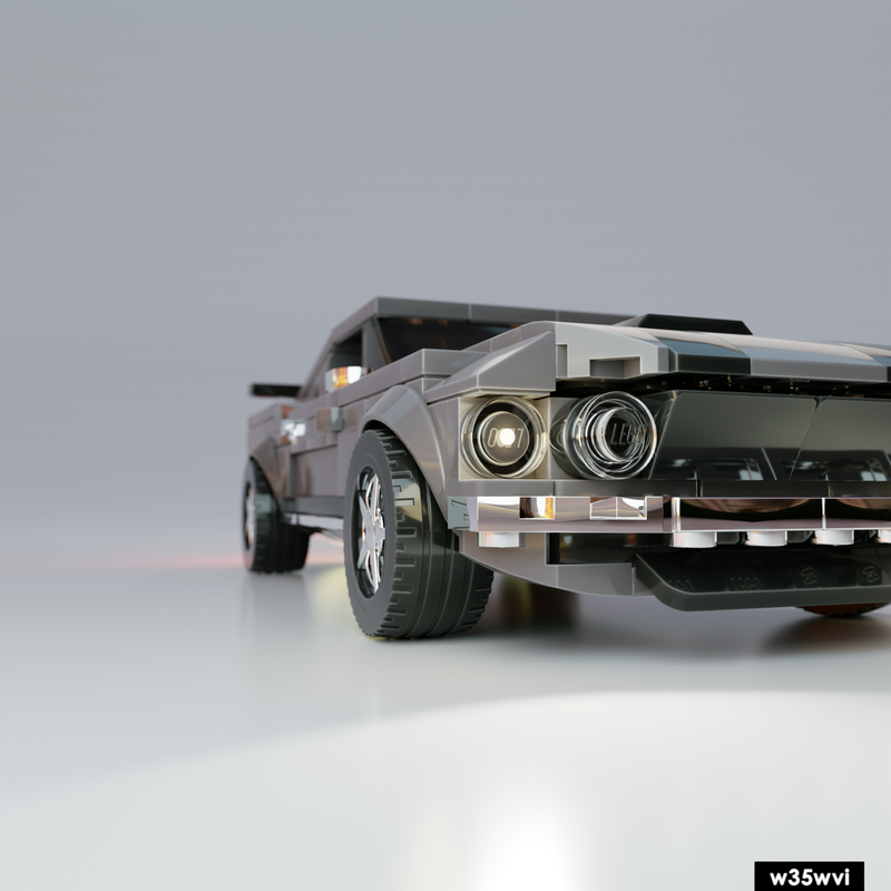 Lego `69 Ford Mustang John Wick