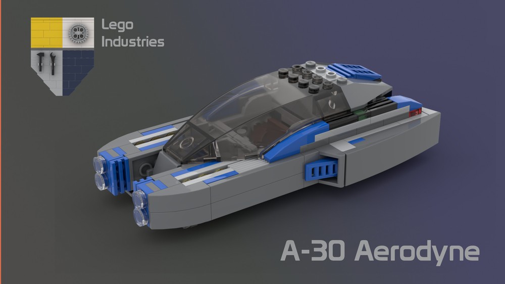 Lego A-30 Aerodyne (blue version)
