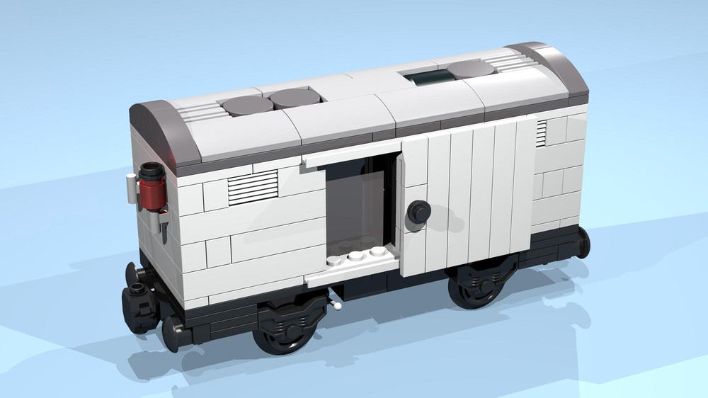 Lego 4-Wheel Reefer with Battery Box and IR Receiver