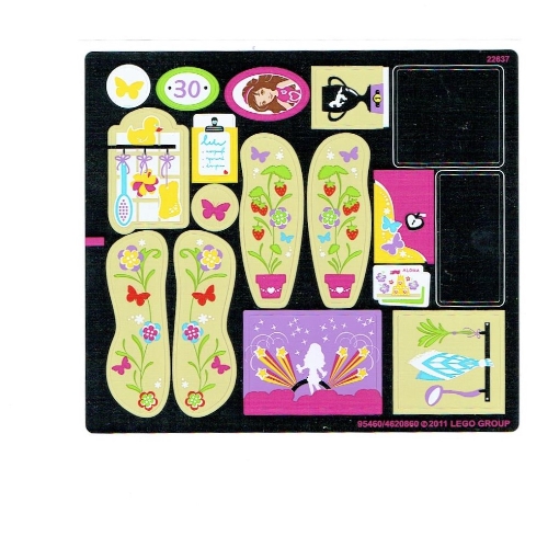 Lego Sticker Sheet for Set 3315-1