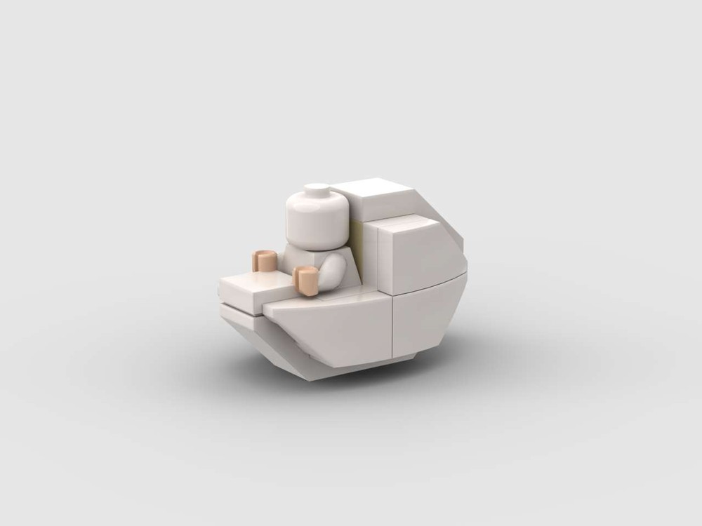 Lego Grogu's hover-pram