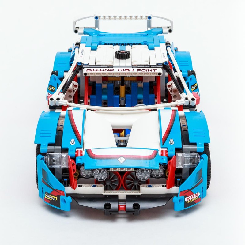 Lego Cooling Fans Exposed MOD for 42077 Rally Car