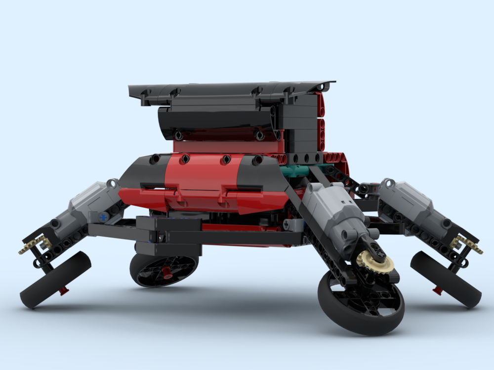 Lego Tilt wheeled vehicle - V3