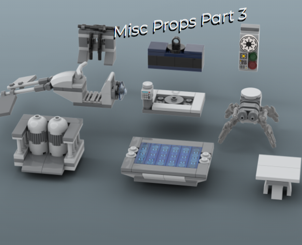 Lego Misc props part 3