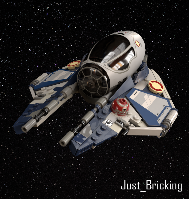 Lego Eta-2 Actis-Class Interceptor (Blue)