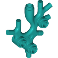 Lego Animal / Plant, Coral / Sea Weed / Dark Turquoise