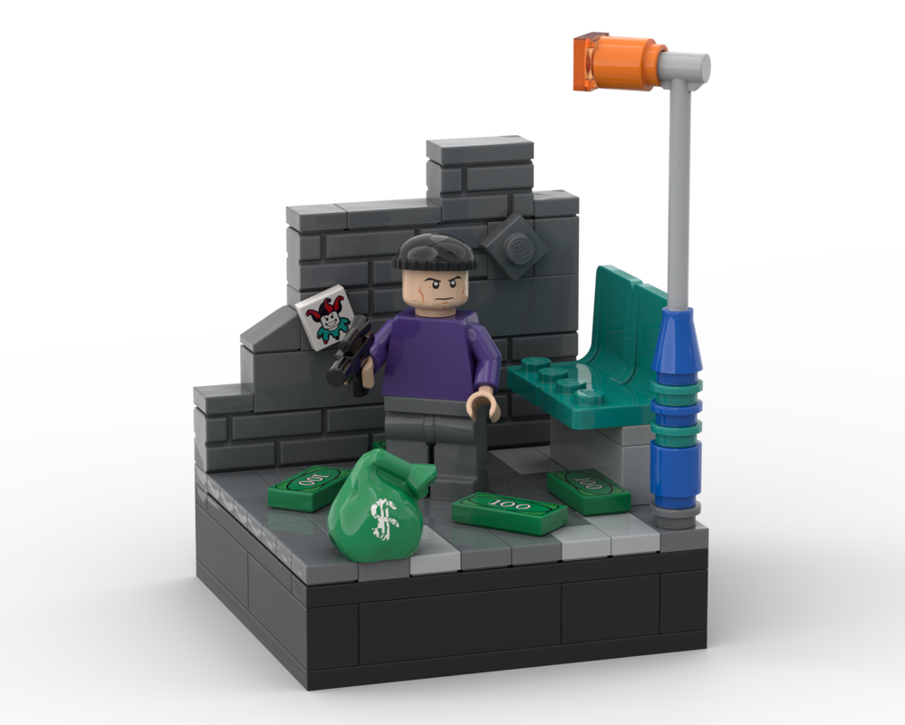 Lego Joker goon(bat007) stand