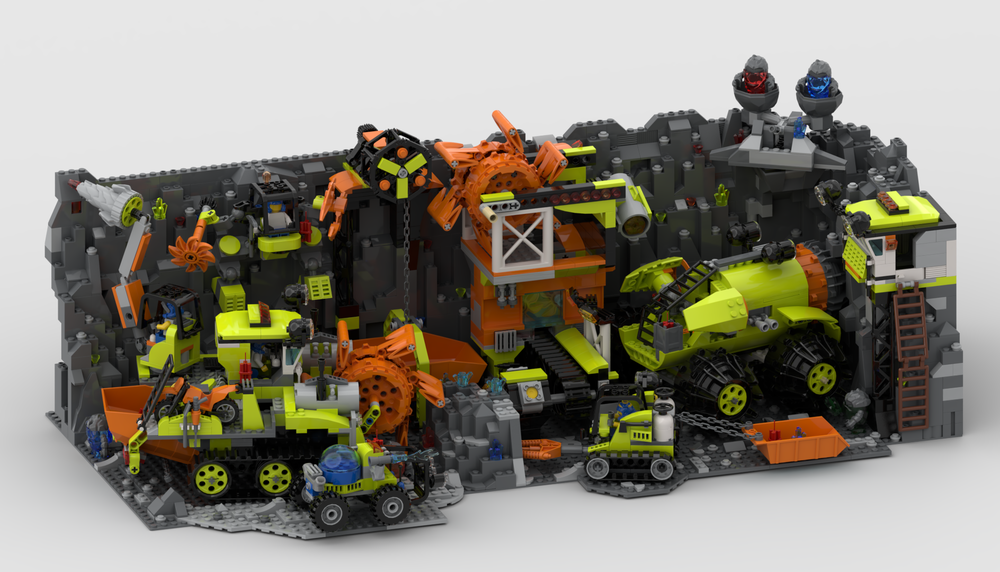 Lego Power Miners Diorama