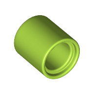Lego Technic Pin Connector Round 1L [Beam] / Lime