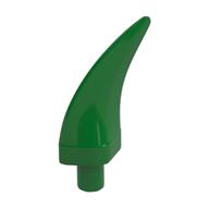 Lego Animal Body Part, Barb / Claw / Tooth / Talon / Horn, Medium / Green