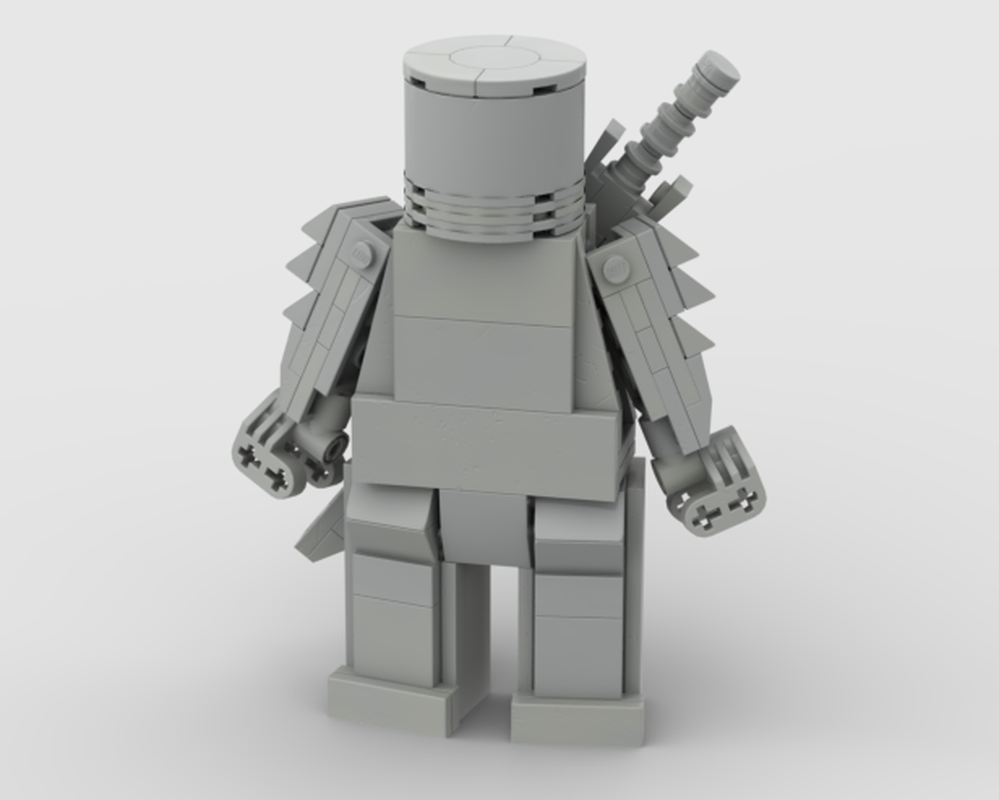 Lego Zane titanium statue