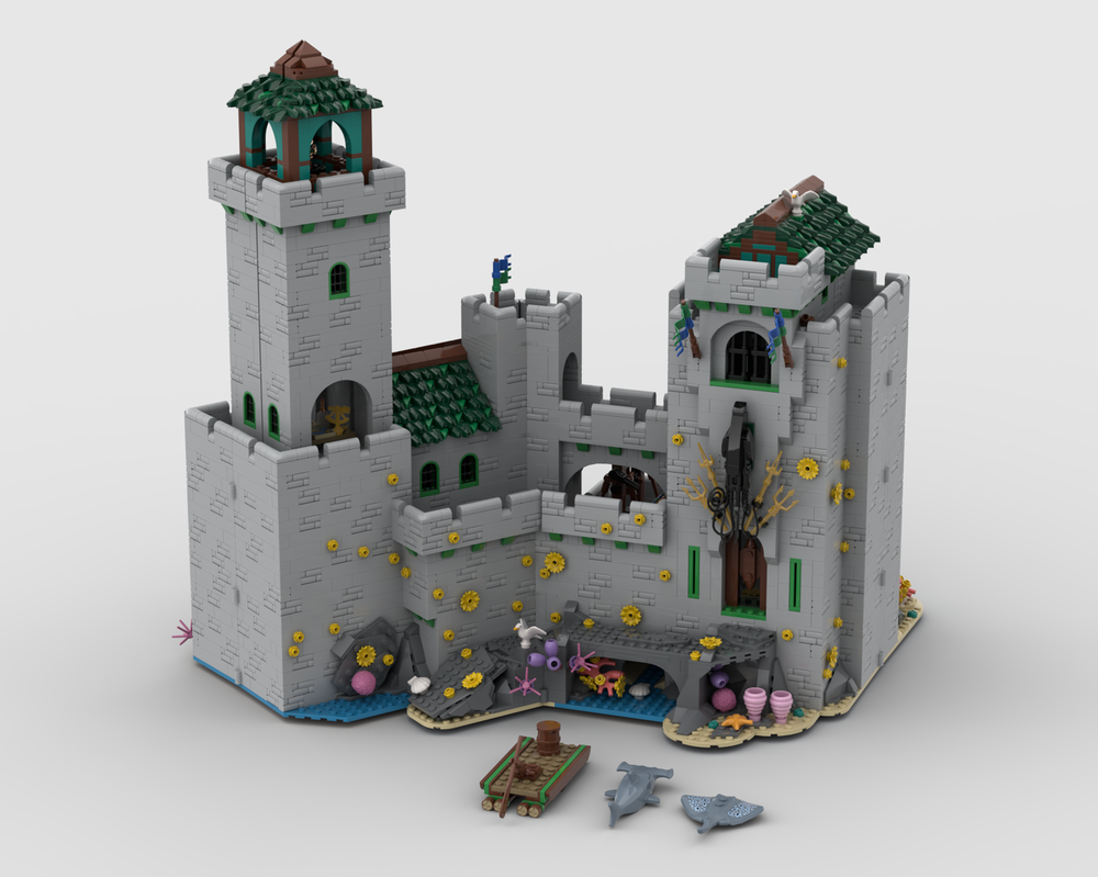 Lego Lighthouse Fortress