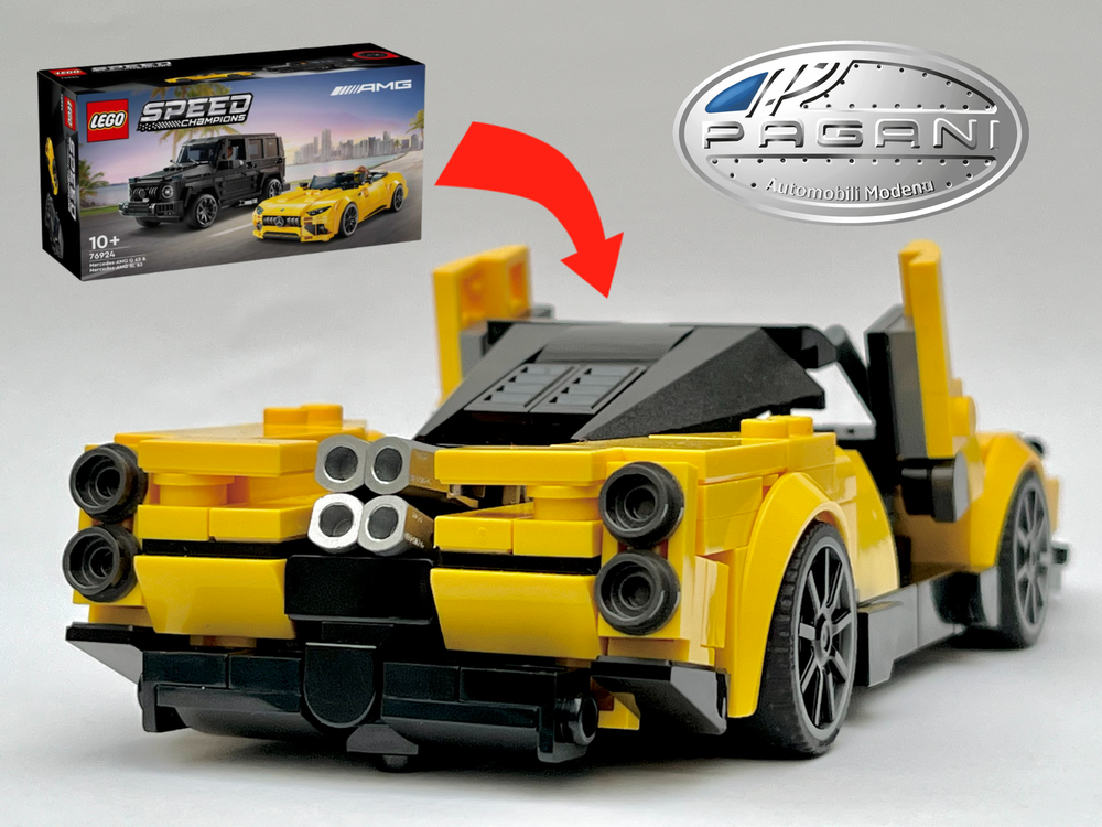 Lego [FREE] 76924 Pagani Utopia [Opening Doors]