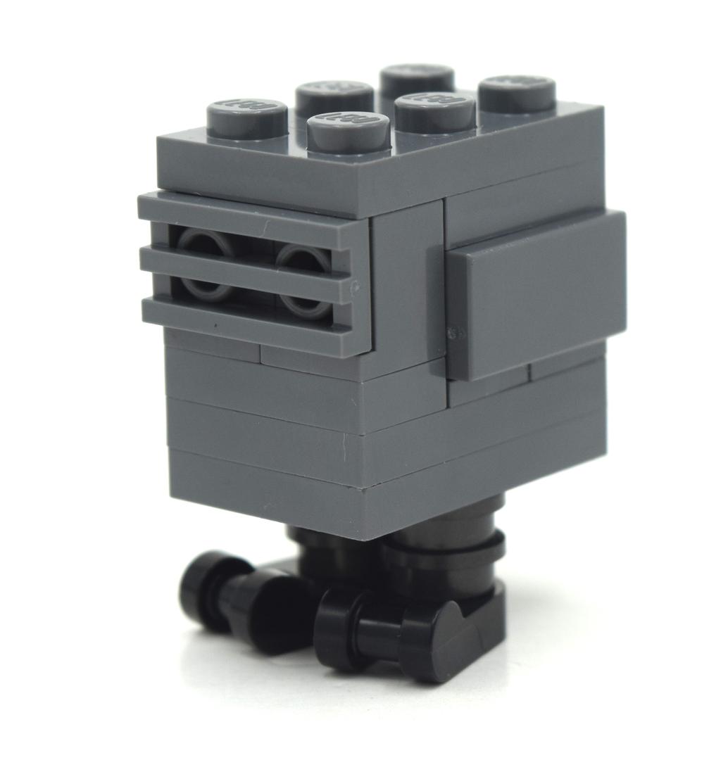 Lego GNK Power Droid (Gonk) / "Gonky" - Dark Bluish Grey