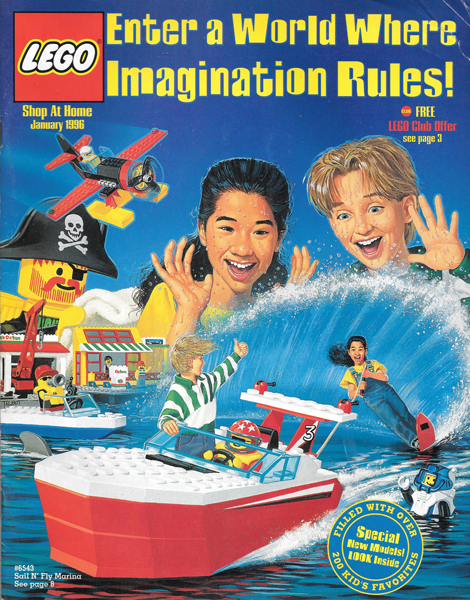 Lego 1996 Shop at Home - January - Enter A World Where Imagination Rules!