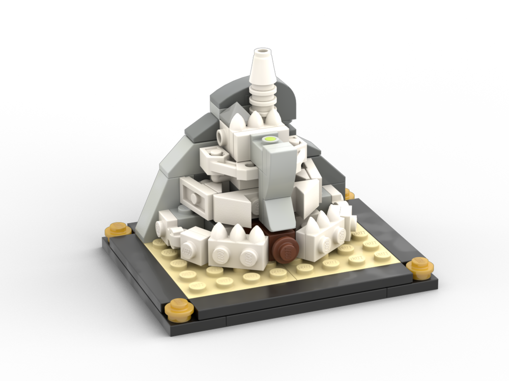 Lego Miniature Minas Tirith MOC