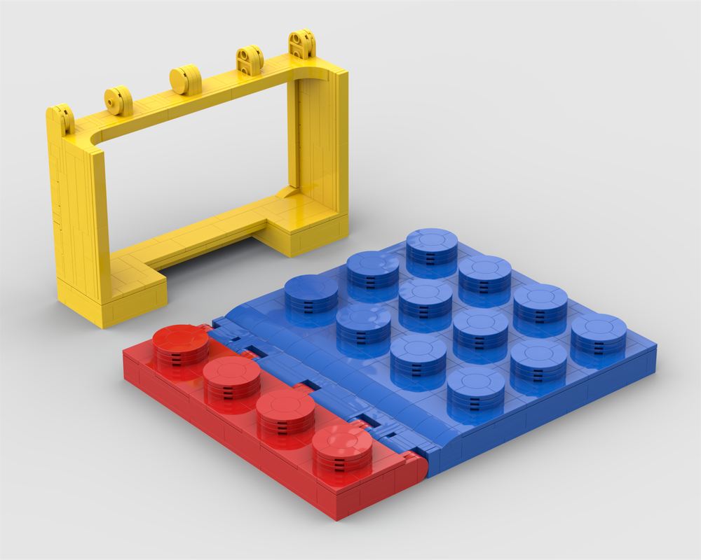 Lego Upscaled vehicle roof hinges