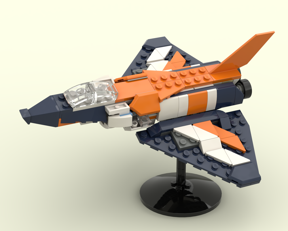 Lego Delta aircraft
