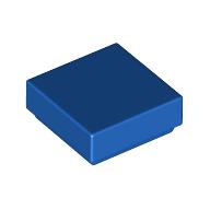 Lego Tile 1 x 1 with Groove / Blue