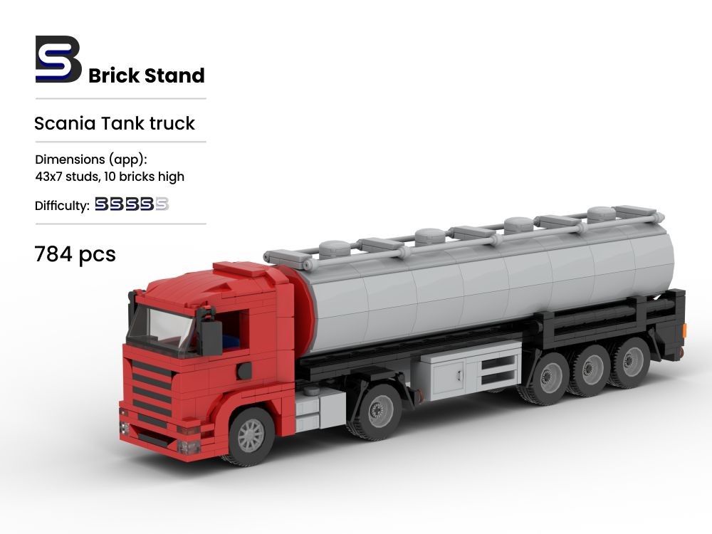 Lego Scania Tank truck