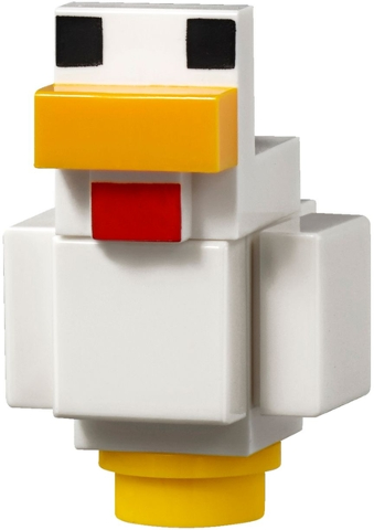 Lego Minecraft Chicken - Brick Built