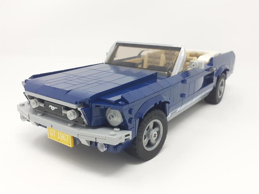Lego 10265 Ford Mustang convertible Alternate/Rebrick