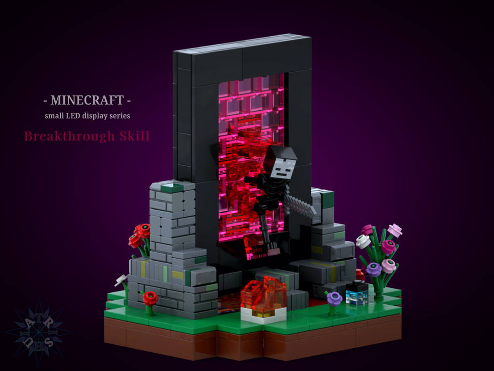 Lego MINECRAFT small display LED serises - Breakthrough Skill -