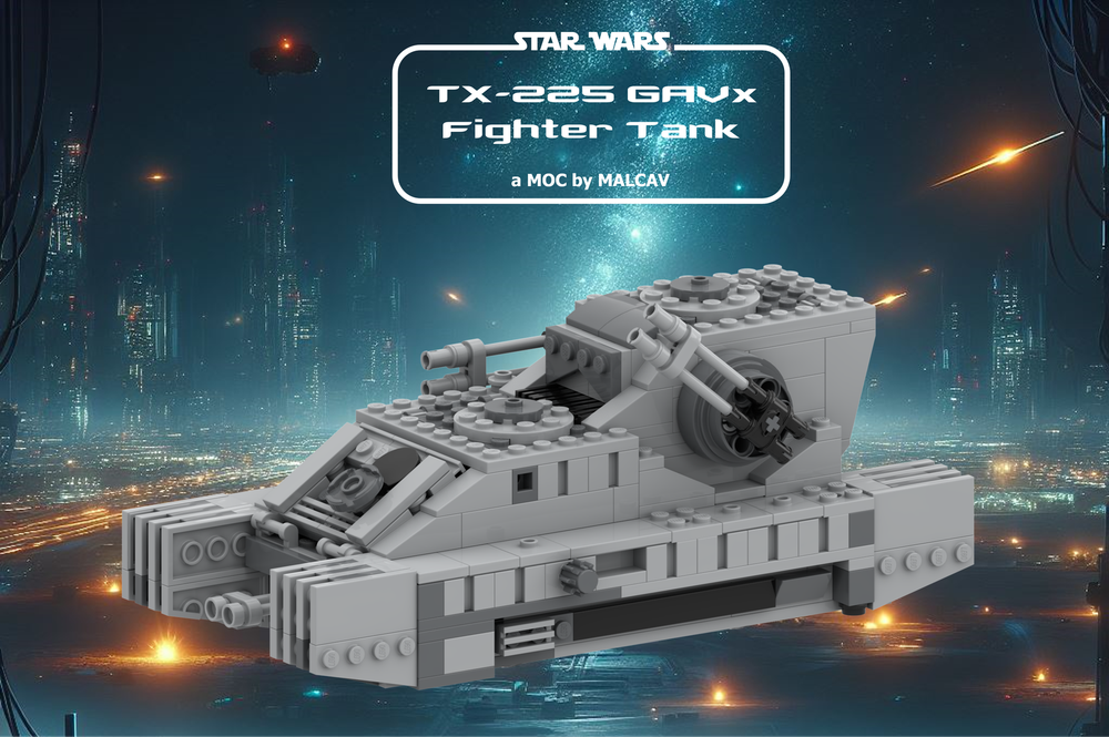 Lego Imperial TX-225 GAVx Fighter Tank