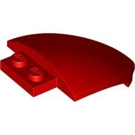 Lego Windscreen, Curved 4 x 5 / Red