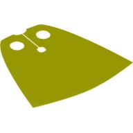 Lego Neckwear Cape, Standard [Spongy Stretchable Fabric] / Vibrant Yellow