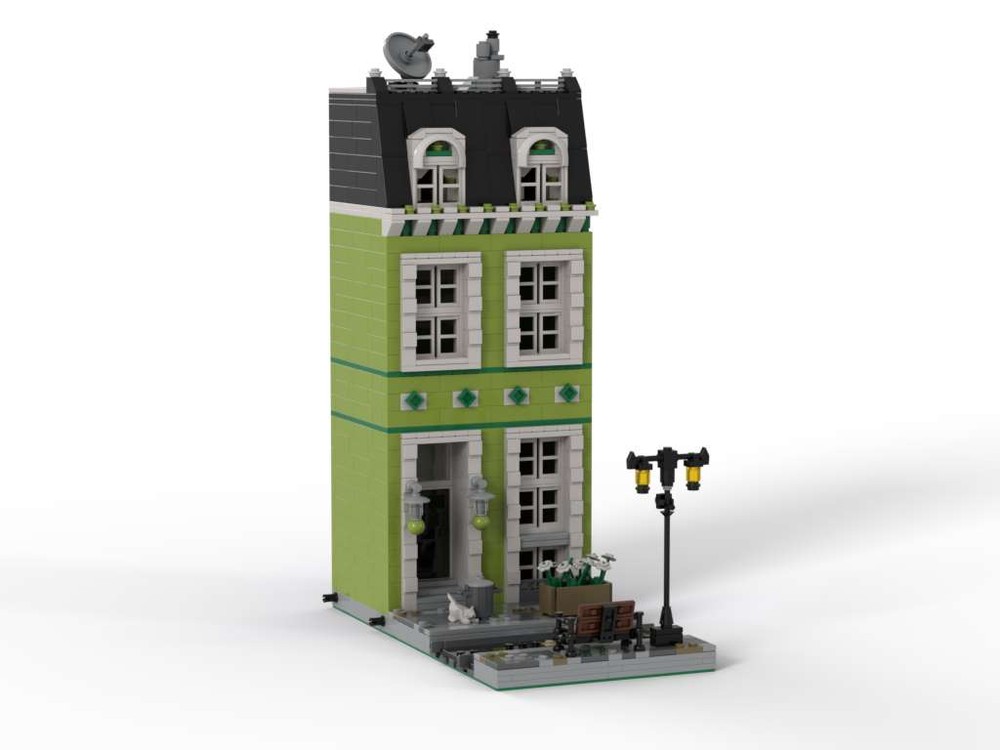 Lego Modular lime