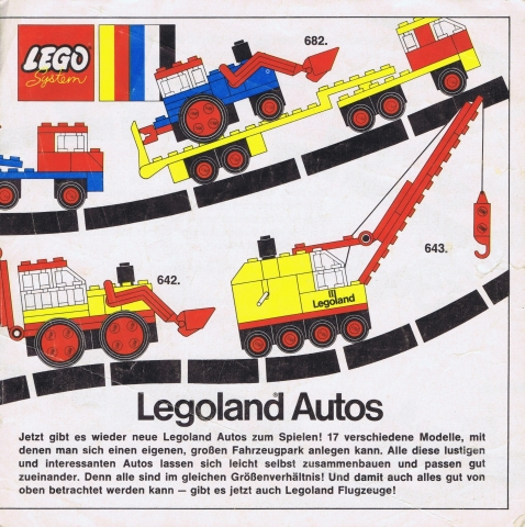 Lego 1972 Medium Austrian - Legoland Autos (97305-Øs)