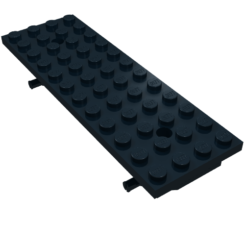 Lego Vehicle Base 4 x 12 x 1 2/3 / Black
