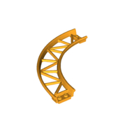 Lego Vehicle Track, Roller Coaster, Curve / Bright Light Orange