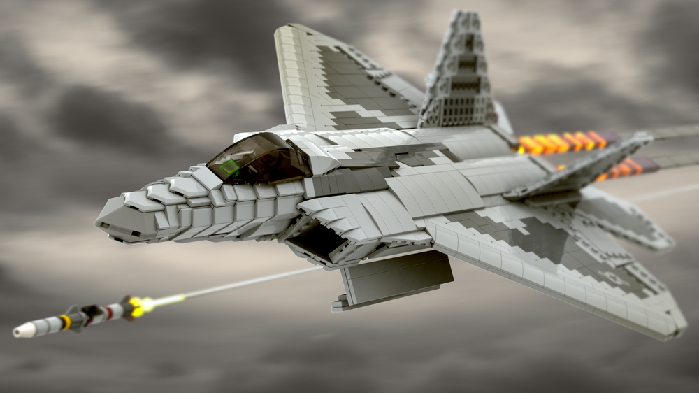 Lego 1:35 Scale F-22 Raptor