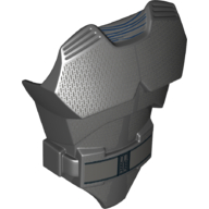 Lego Large Figure Torso Cover with Raised Belt and Kylo Ren Print