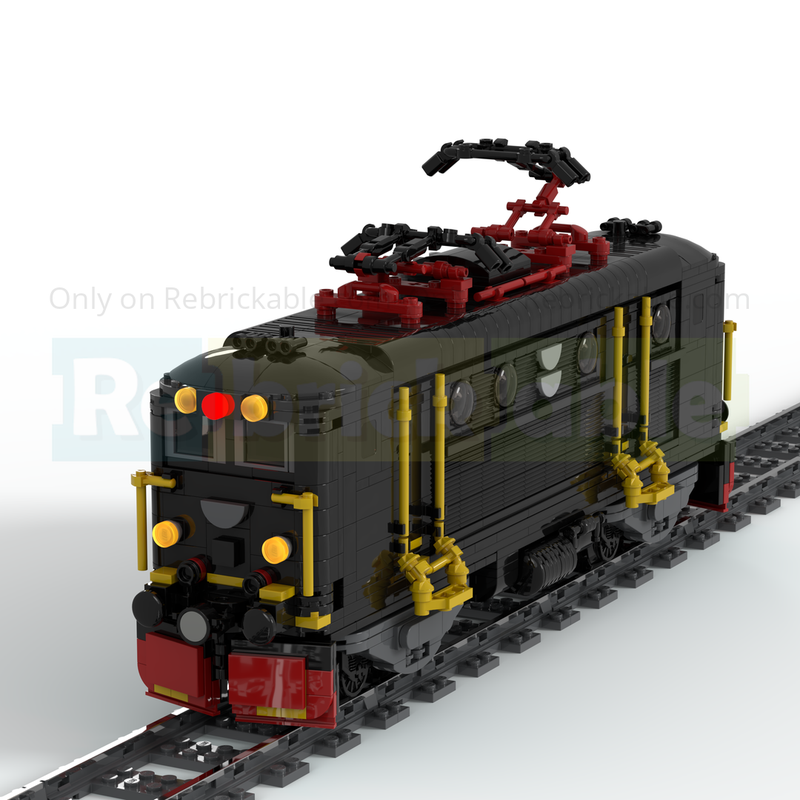 Lego 8W Swedish Train SJ RC 6