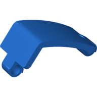 Lego Technic Panel Curved and Bent 6 x 3 / Blue