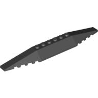 Lego Brick Wedged, Sloped 2 x 16 Triple / Black