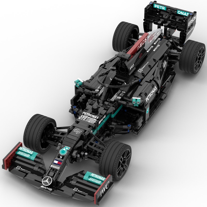 Lego Mercedes F1 W12 (8386 Base) 1:10 Scale