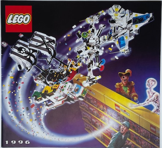 Lego 1996 Large Austrian (924.714-A) - Blue Cover