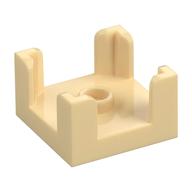 Lego Panel 2 x 2 x 1 Corner Posts with Centre Stud / Tan