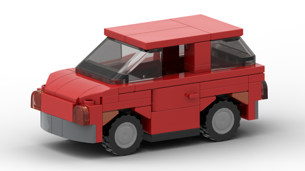 Lego Rusty Small French Car 1994 - Renault Twingo