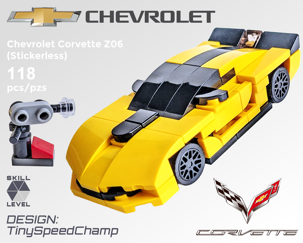 Lego Tiny Chevrolet Corvette Z06